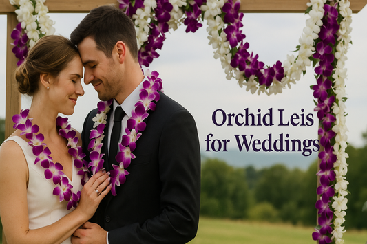 Why Orchid Leis Are the Perfect Touch for Any Wedding