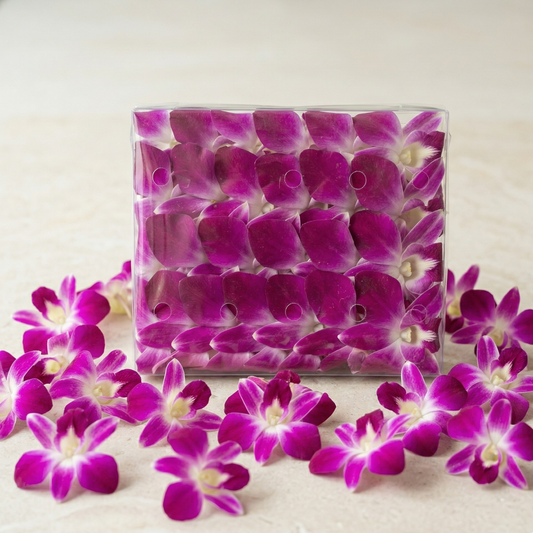 🌺 10 Stunning Ways to Use Loose Orchid Blooms for Weddings, Events & DIY Decor